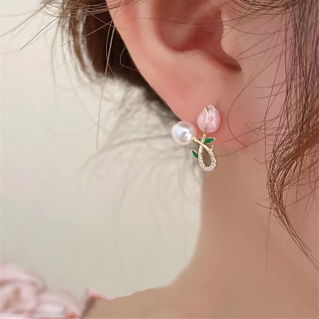 Stud Earrings - Gulmohar Jewels