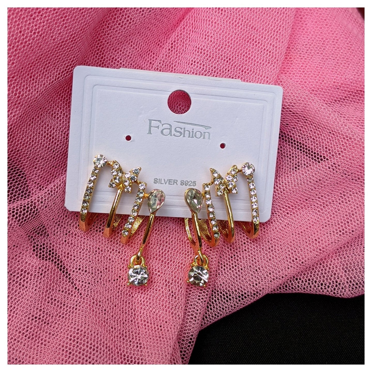 Korean Butterfly Cuff Earrings - Gulmohar Jewels